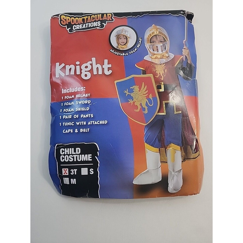 Spooktacular Creations Knights Toodler Size 3T